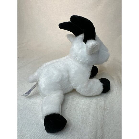 Aurora - Mini Flopsie - 8" Rocky Mountain Goat Plush Toy Animal 2022 Realistic - Picture 3 of 5